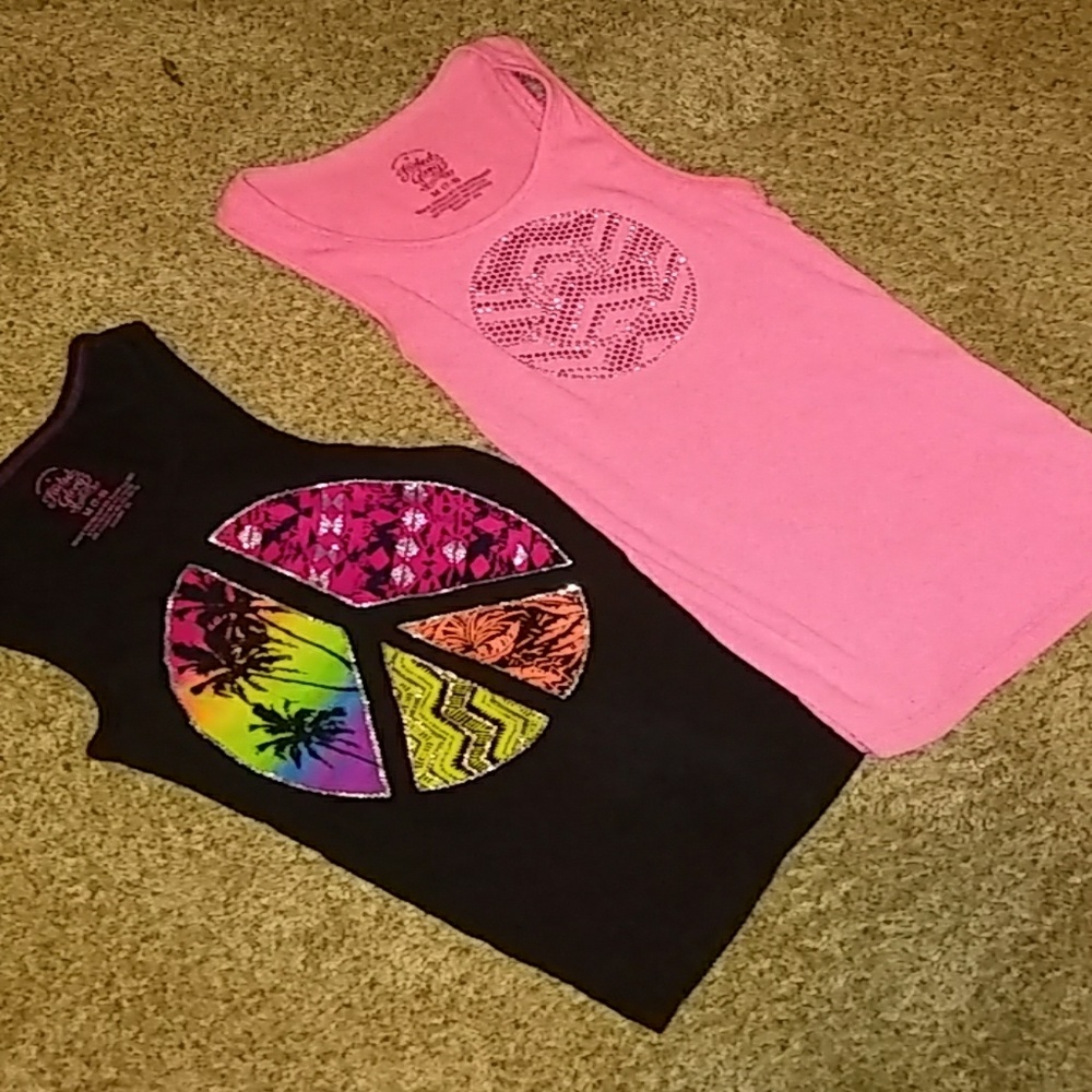 Two tank tops